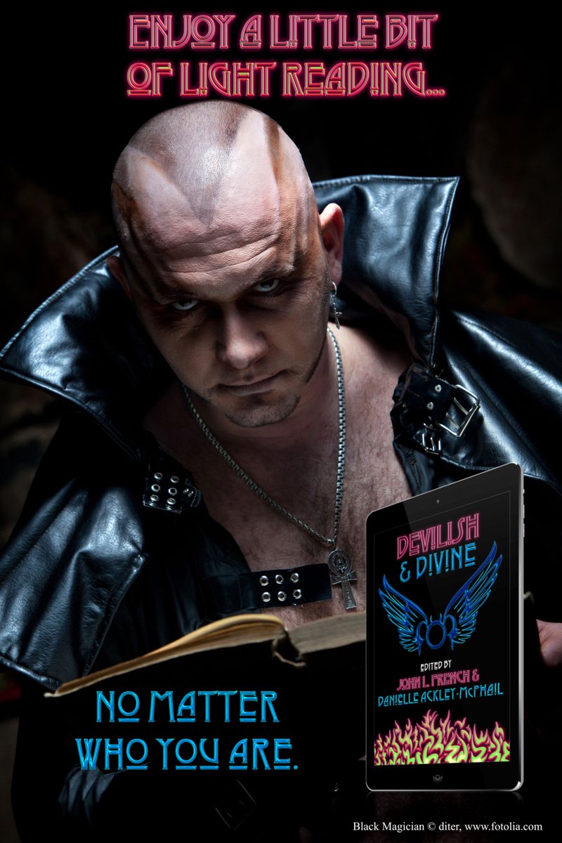 DMcPhail's tweet photo. An accidental demon-summoning spells doom, but for which party? Find out in ‘Bringer of Doom’ by @mrburkemath #DevilishDivine https://t.co/vWxOplODlk #AngelsAndDevils @eSpecBooks @DMcPhail https://t.co/oGVPilGXaN
