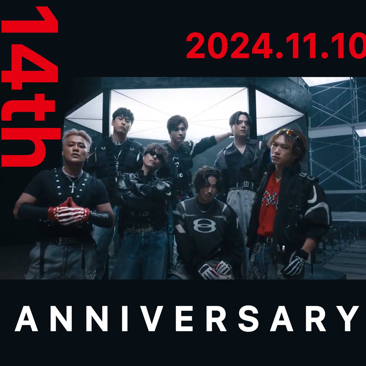 jsb3liveacc's tweet photo. 2024.11.10
#JSB3 14th Anniversary.
Entering 15th year.

MATEの皆様もおめでとうございます。
いつもありがとうございます🌹 https://t.co/q8DZ4UhqZf