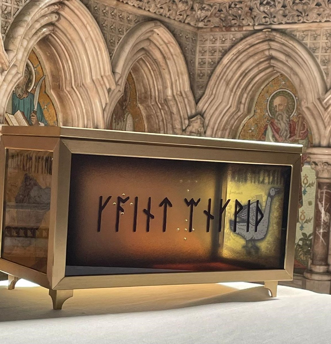CburyCathedral's tweet photo. On Sunday 17 November at 4pm, St Mary and St Eanswythe’s Church in Folkestone will host a special service as the remains of its patron Saint Eanswythe will be laid in their final resting place.

Find out more: https://t.co/uX9Nf0mB61 https://t.co/boNb4Vnzm3