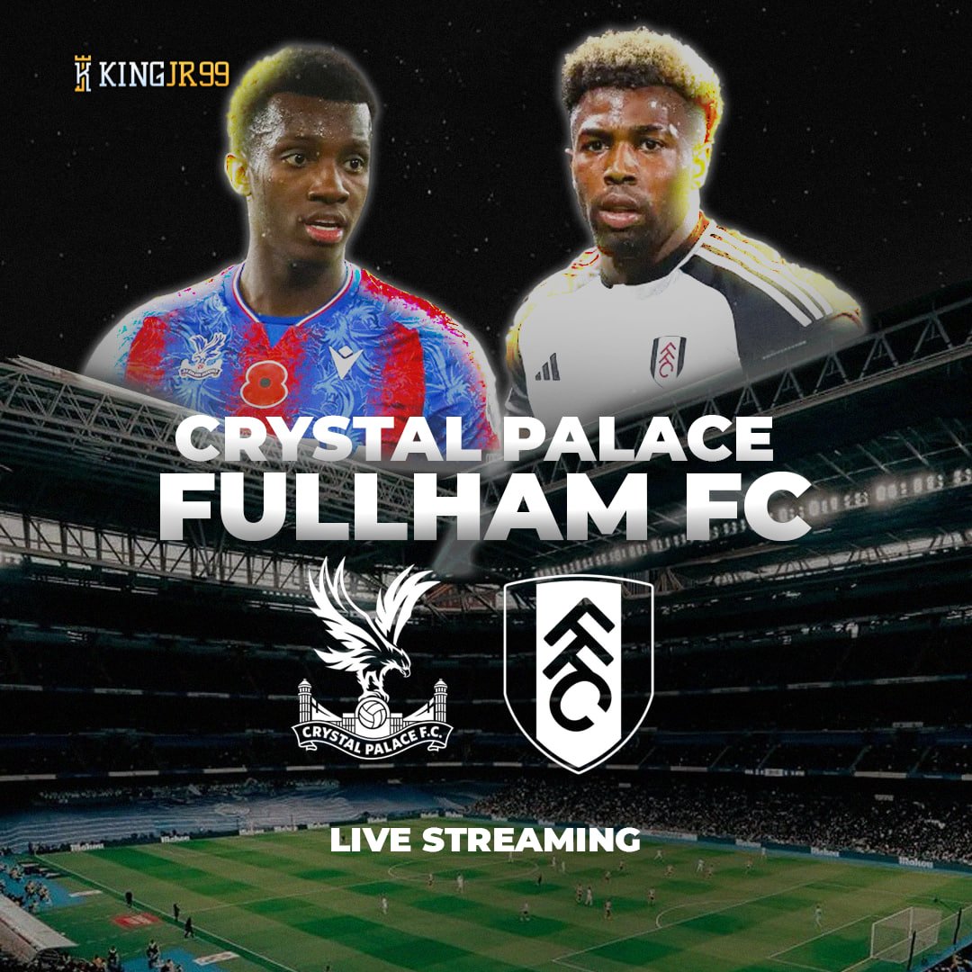 CRYSTAL PALACE VS FULHAM | 09/11/24 Pk. 22:00 WIB

Siapa yang kamu dukung dalam laga seru ini? Palace atau Fulham? Tulis di komentar!

Link Streaming : 

tinyurl.com/nobarkjr

#PremierLeague #CPFCvsFFC #EPL #Football