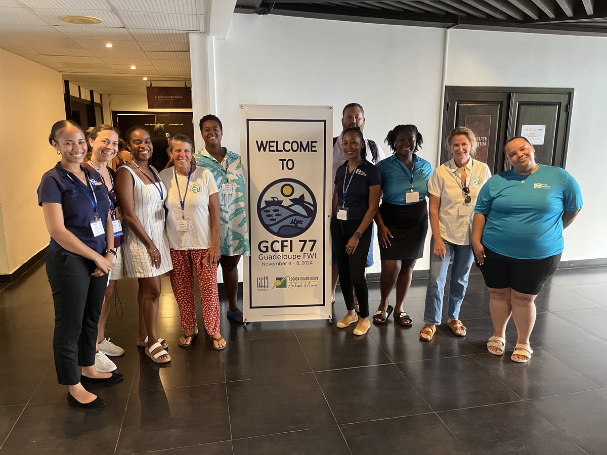 Wonderful week #GCFI77 in Guadeloupe sharing knowledge and creating new collaborations.