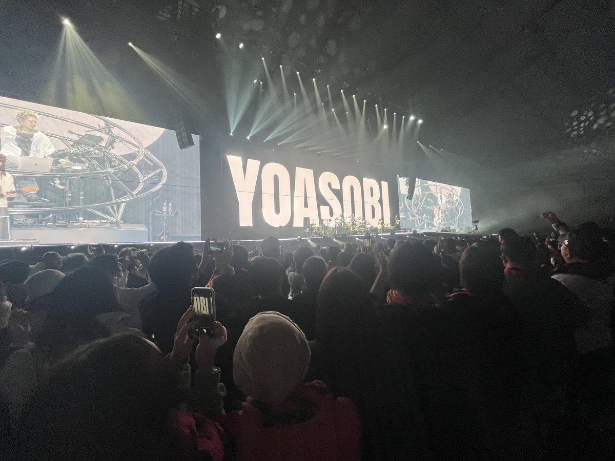 syo03130's tweet photo. @YOASOBI_staff 最高だったよ！🩷 https://t.co/OoqZNzKDBA