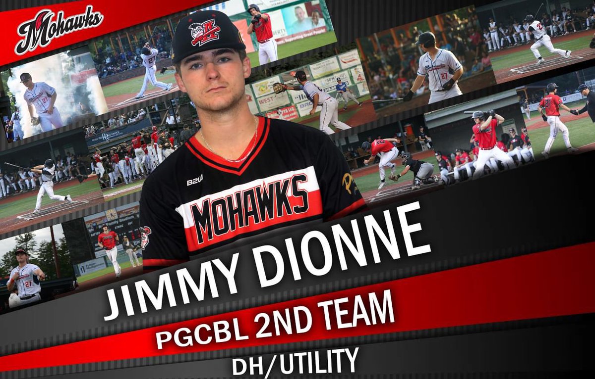 Congratulations to Jimmy Dionne on being named a PGCBL 2nd Team DH/Utility Player!

Jimmy hit .400 in 33 games with 1 home run, 8 doubles, 18 RBI, 17 runs scored and 3 stolen bases. Following his successful summer in Amsterdam, Jimmy has committed to Purdue University!