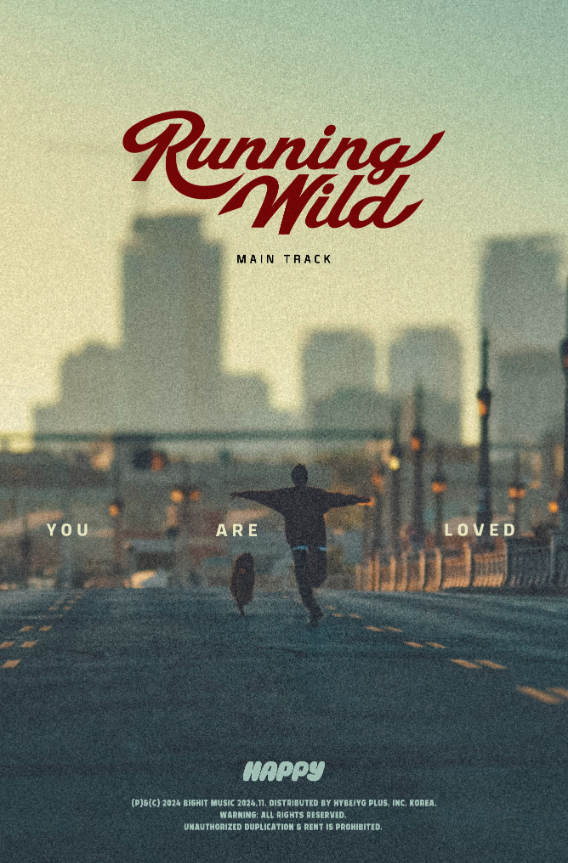 AboutMusicYT's tweet photo. Jin releases a new poster for 'Running Wild', out November 15th. https://t.co/OQbzCepJEV