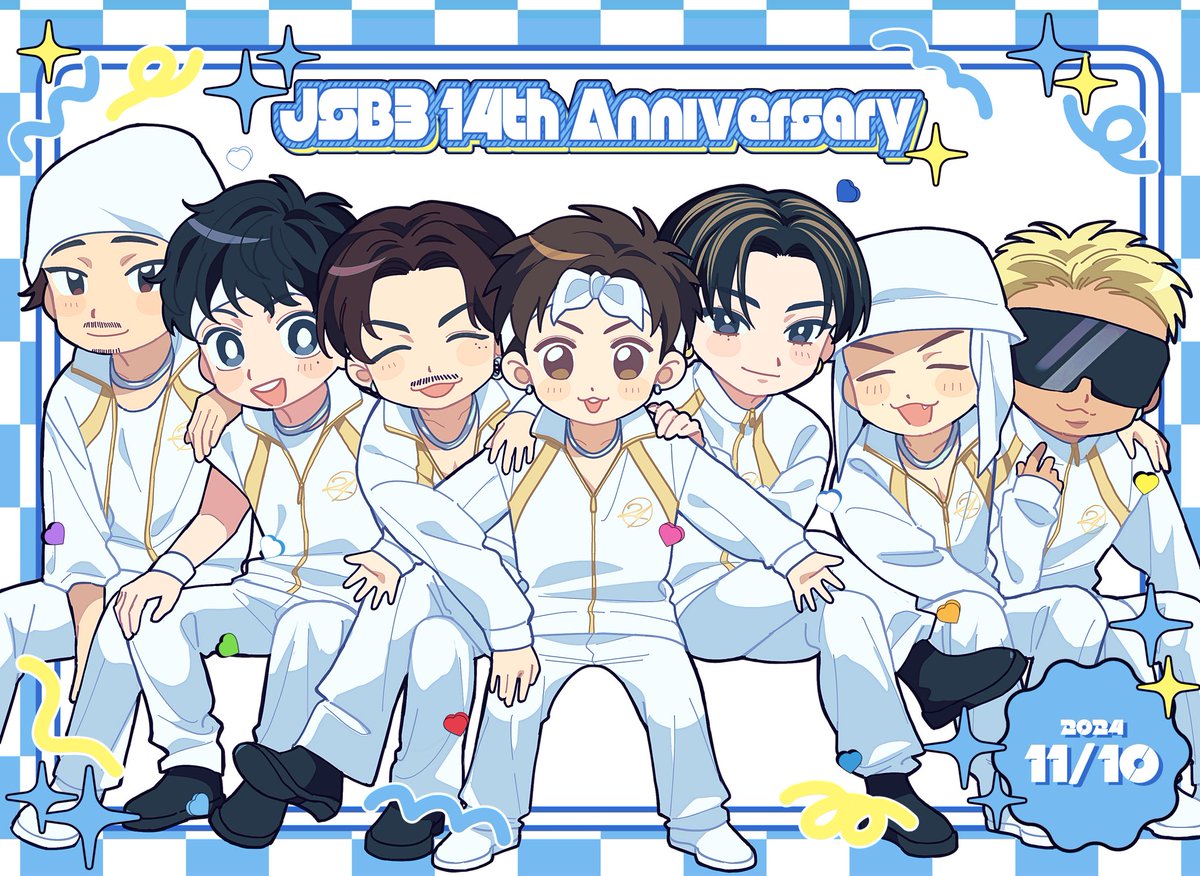 ·.⟡ 𝐉𝐒𝐁𝟑 𝟏𝟒𝐭𝐡 𝐀𝐧𝐧𝐢𝐯𝐞𝐫𝐬𝐚𝐫𝐲 ⟡.·

14周年おめでとうございます❕これからもずっとずっと大好きです🫶🏻
🌈🌈🌈🌈🌈🌈🌈

#三代目JSOULBROTHERS