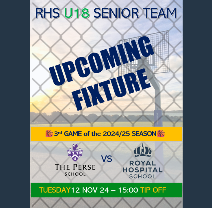 🏀Our seniors will face the Perse in their 3rd game of the season next Tuesday. Looking to get back to winning ways, our U18 team will have another tough challenge in the Perse as the hosts have a clean 2-0 record and will want to make amends for the close 1-pt defeat last year.