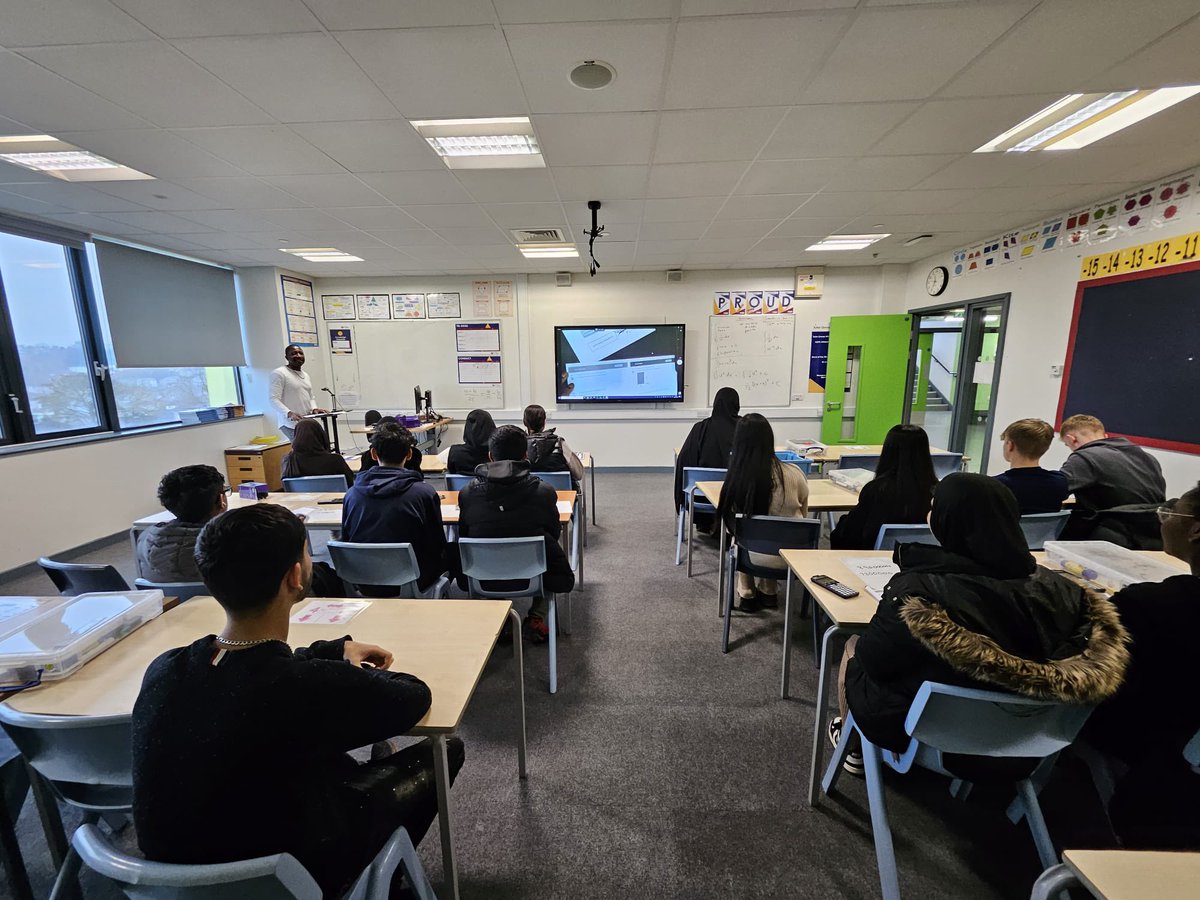 HansonAcademy's tweet photo. Did someone say Super Saturday? Our targeted maths revision for Y11 has started! We even had some donuts to keep us going 😍 #Maths @mathsathanson @DeltaTrust_Org https://t.co/F4G1SghY1E