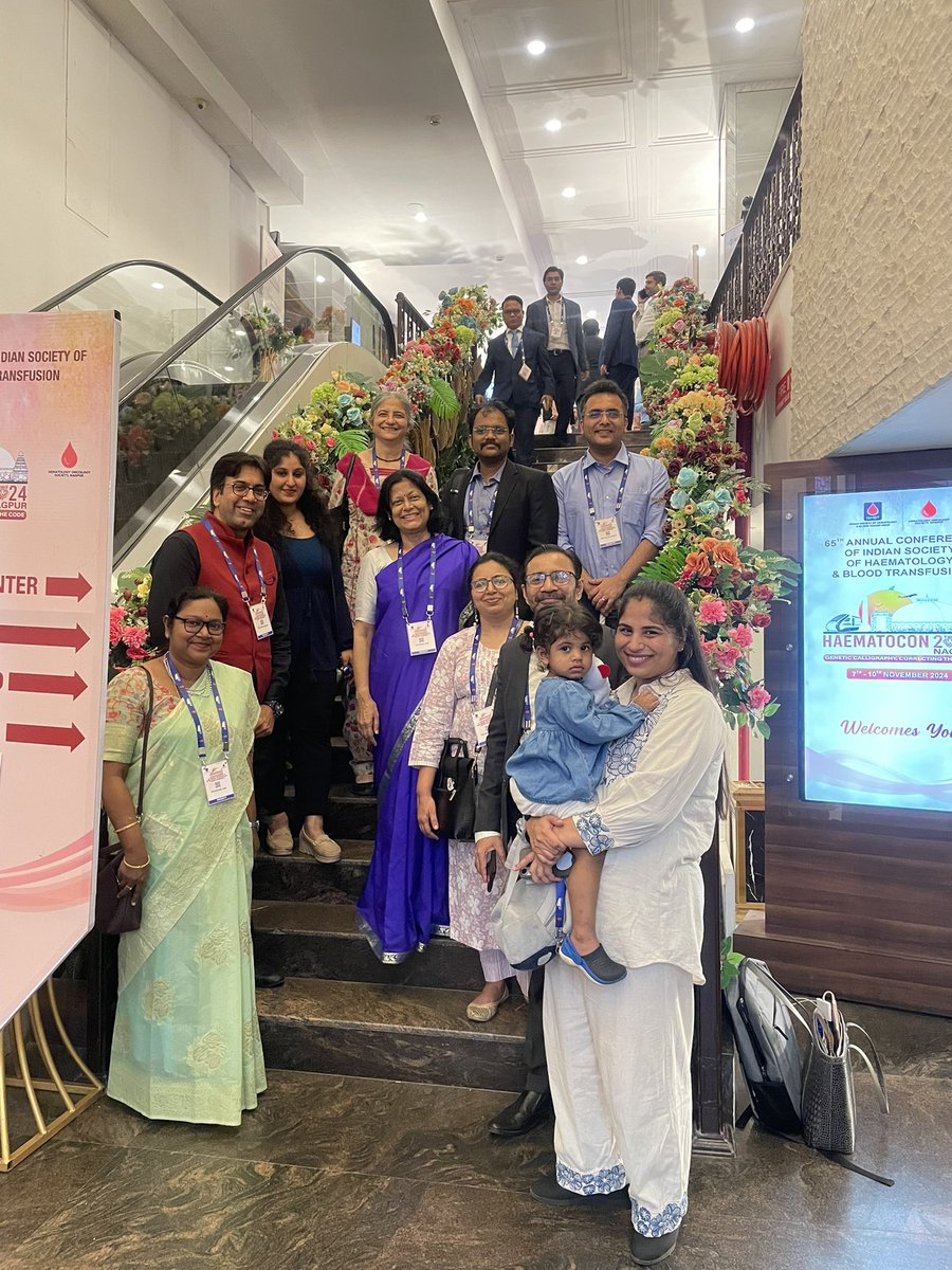 Was wonderful participating at Hematocon 2024 at Nagpur and meeting and interacting with all colleagues , teachers and friends