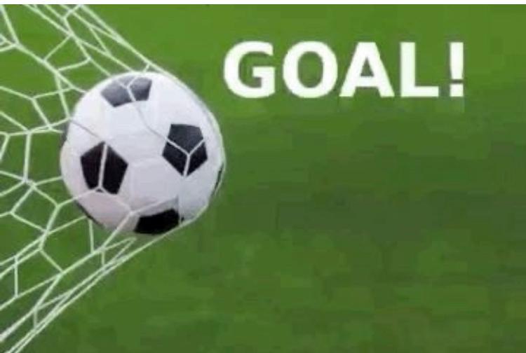 66) Vanuit een hoekschop scoort Jelmer Dijkman de 1-2.