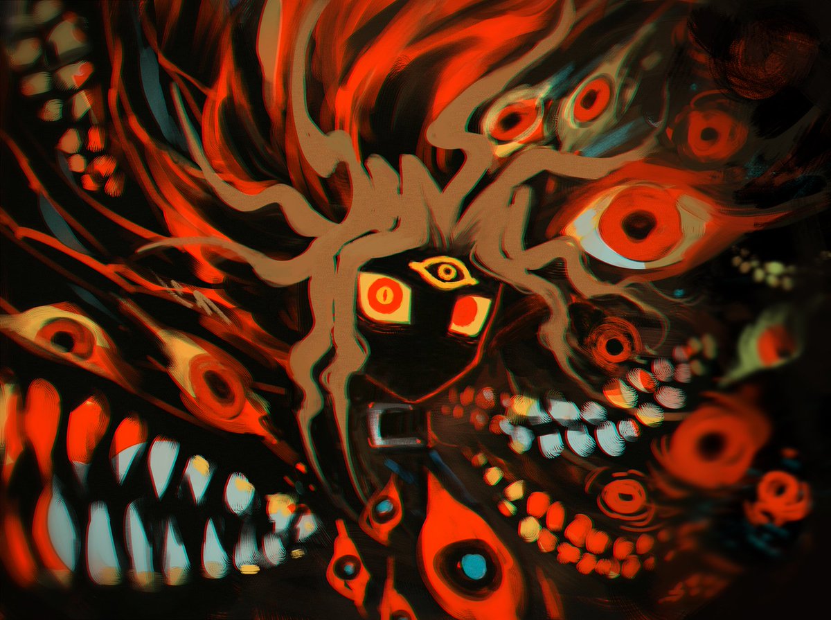 和老婆搞了個古神魔王的捏他。
越想越興奮於是瞎畫。