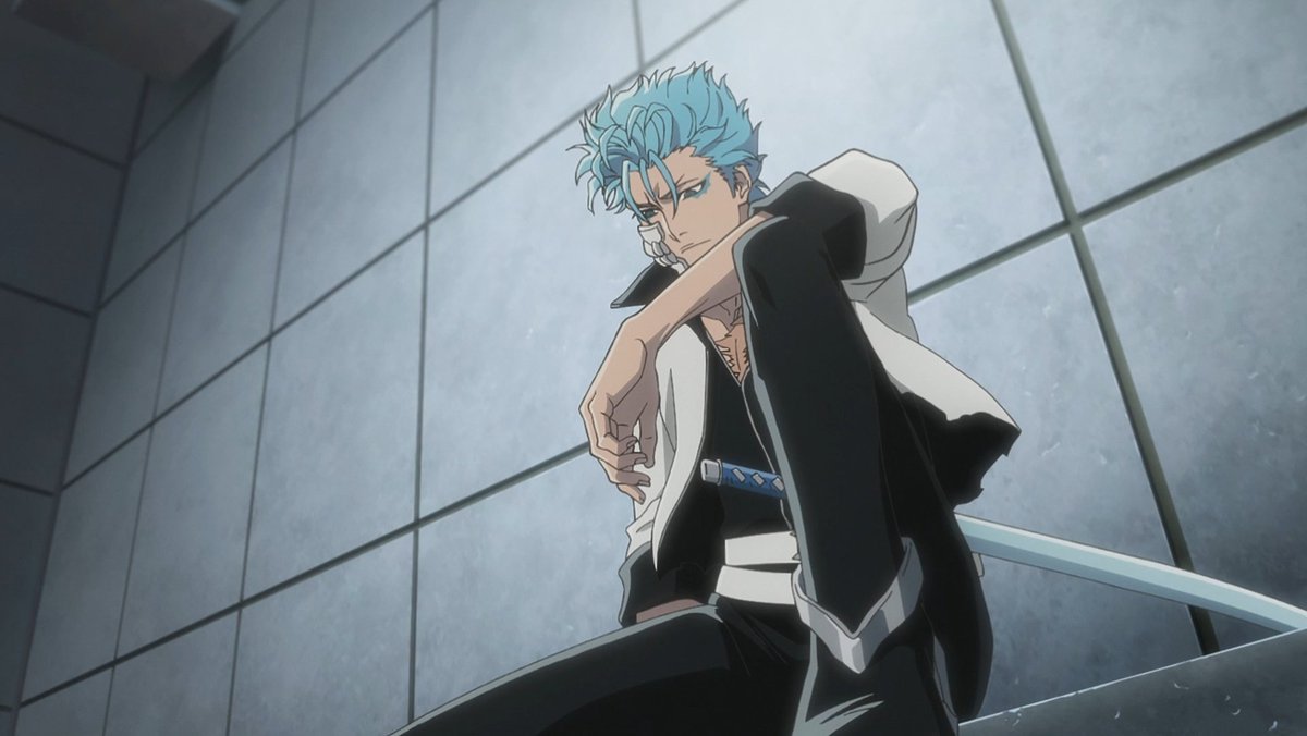 ParasiticEager2's tweet photo. ohh my goat Grimmjow is so fucking cool https://t.co/h2hnWXhOcw