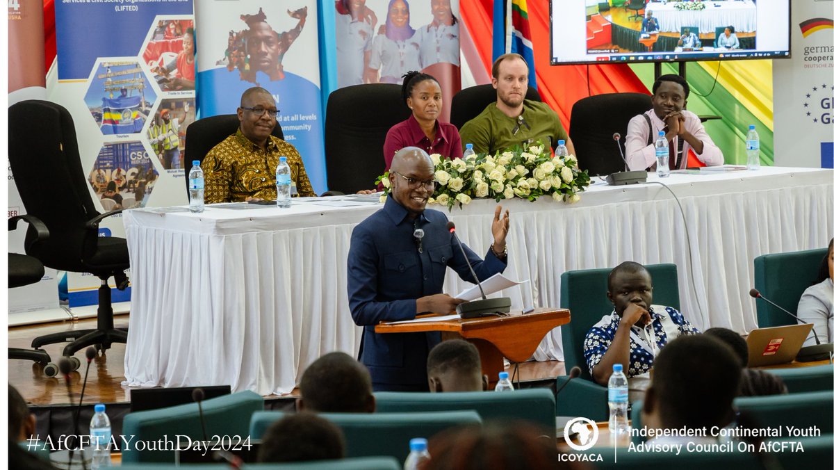 ICOYACA_YPS's tweet photo. Three years ago, the Independent Continental Youth Advisory Council on AfCFTA (ICOYACA) was launched at the East African Community (EAC) Headquarters by His Excellency Jakaya Mrisho Kikwete, former President of the United Republic of Tanzania, on the 9th November 2021… 1/7 https://t.co/cMvVvVTJLG