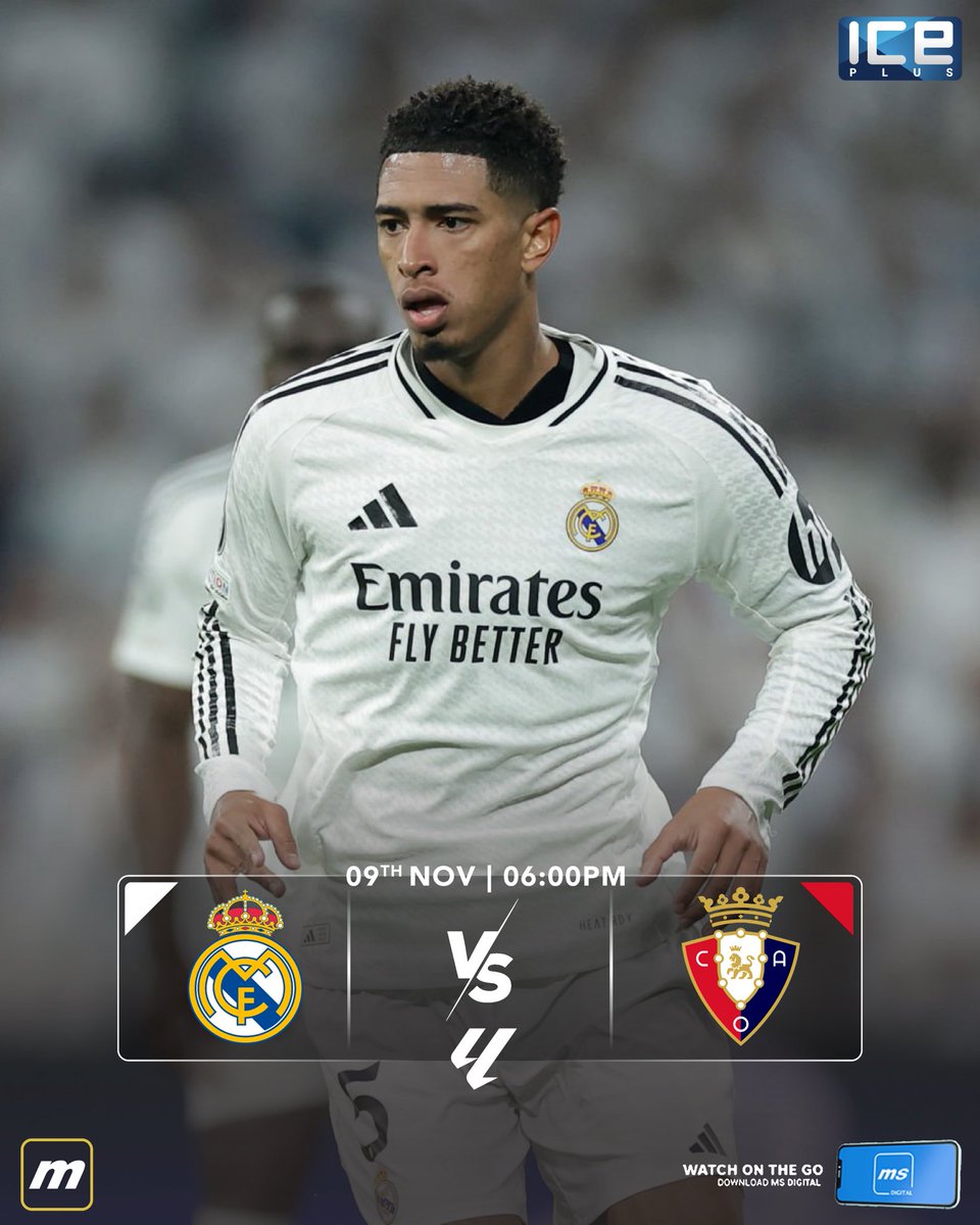 MATCHDAY. 🔥🔥🔥🔥

💥Real madrid Vs Osasuna💥

Whoever predicts the score right I’ll send him $20 💰reply with your predictions👇💥💥
#RealMadrid #Giveaway #Trending #LaLiga