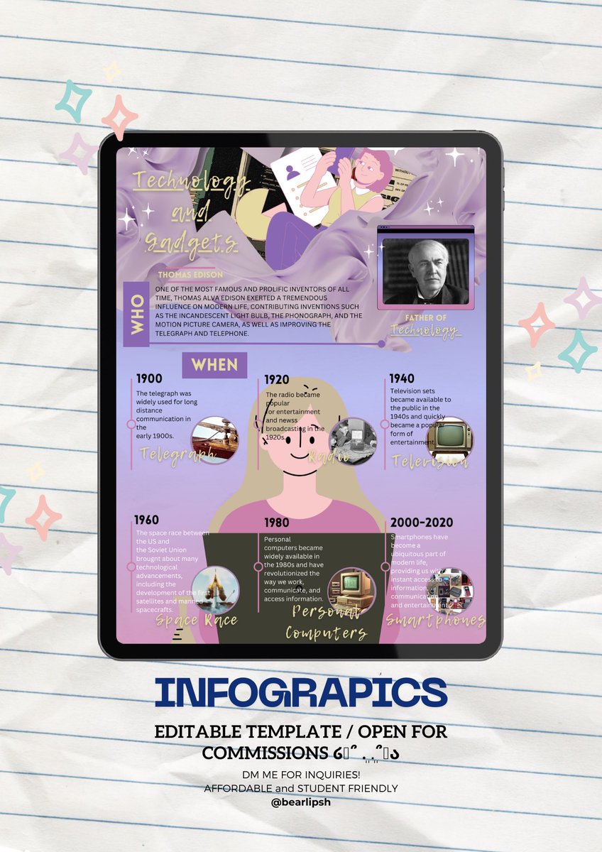 bbearlipsh's tweet photo. hello student buddies! need help with your graphic assignment/tasks?  feel free to send me a dm for commission request and templates! ʚ(｡˃ ᵕ ˂ )ɞ 🧸🌷 #canva https://t.co/HKMYyN0xLR