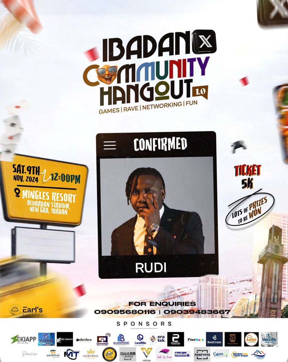 OSANLE IS COMING 🚀🚀🚀🚀🚀 #ibadanxcommunityhangout 
#ibadan 
#Goodmusic 
#life
