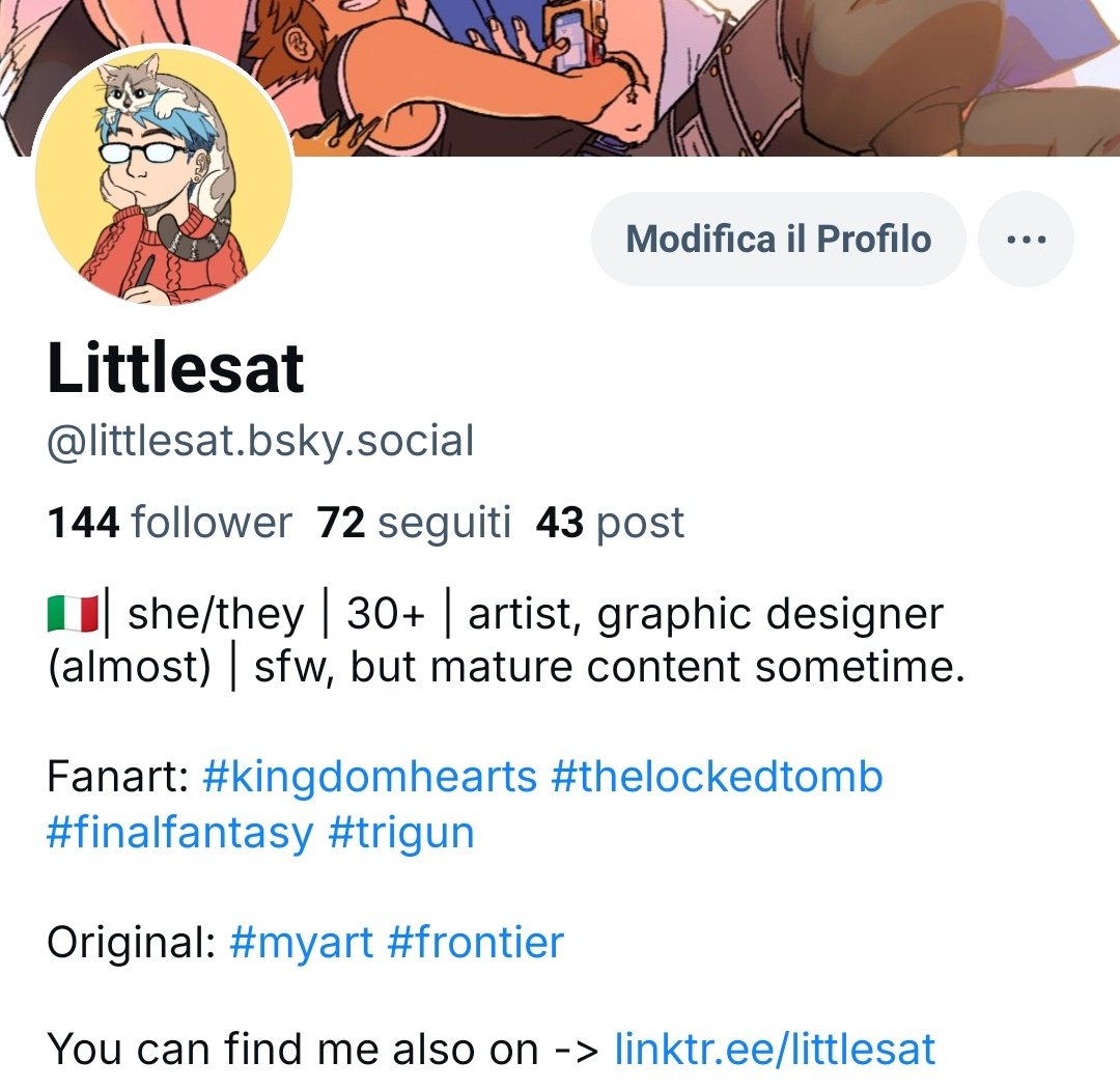 I officially deleted all my art posts here and I won't post anything new anymore, if you want to see new stuff from me, you can follow me here! ⬇️