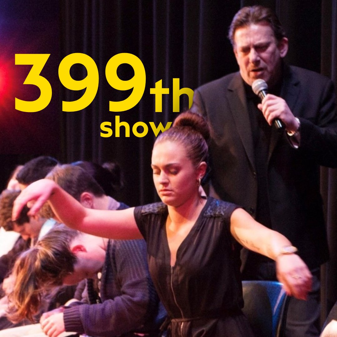 Andrew Newton is joining us for his 399th show since he started here in 1982! 🤯

In ONE WEEK, see world-famous hypnotist Andrew Newton return with his hilarious one-man show - it's a long-standing hit! 🌟

16 Nov 2024 👉 loom.ly/DoXyycA