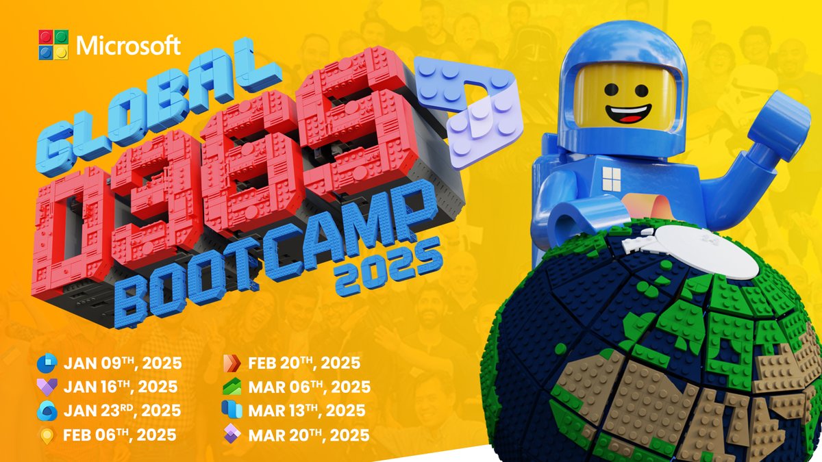 📢 Call for speakers now open for the Global #Dynamics365 Bootcamp in collaboration with Microsoft Learn!
sessionize.com/global-dynamic…
#D365CE #D365BC #D365FO #MVPBUZZ #MCTBUZZ
