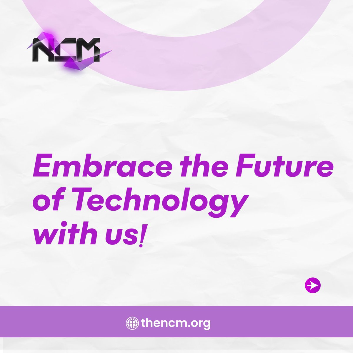 thencmorg's tweet photo. Step into the Future of Tech with NCM – Join Us Today at https://t.co/LLxXxnPCQr!

#Technology #Innovation #NCM #FutureOfTech #TechEvents #DigitalTransformation #EmbraceTheFuture #thencmo https://t.co/xkGTRgZfTI