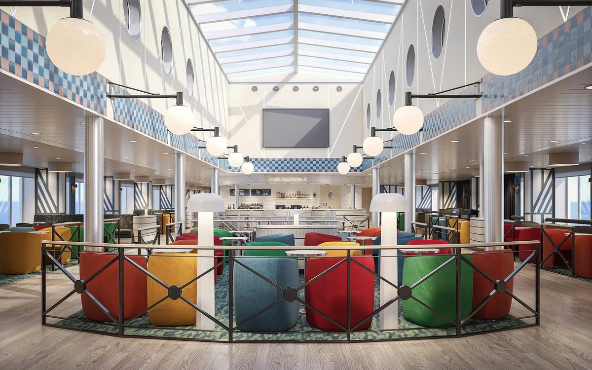 Eating &amp; drinking aboard Guillaume de Normandie 👇 

Whether you’re looking for delicious French cuisine and a brasserie experience, a relaxed market garden ambiance with lots of plant-forward options or something a bit more exclusive, there is plenty to choose from. All