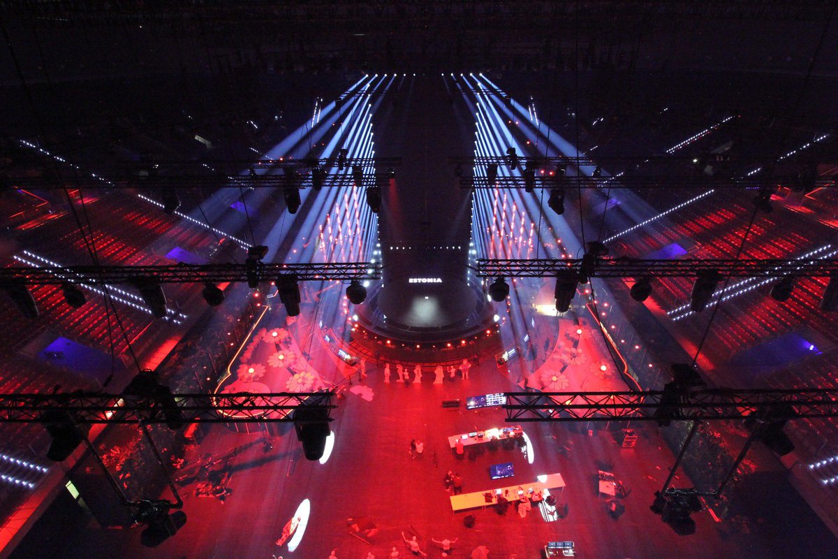 🔴 Primeras imágenes del escenario de Eurovisión Junior 2024 en la Caja Mágica de Madrid (Fuente <a href="/eurovision_tve/">Eurovisión España - RTVE 🇪🇸</a>)