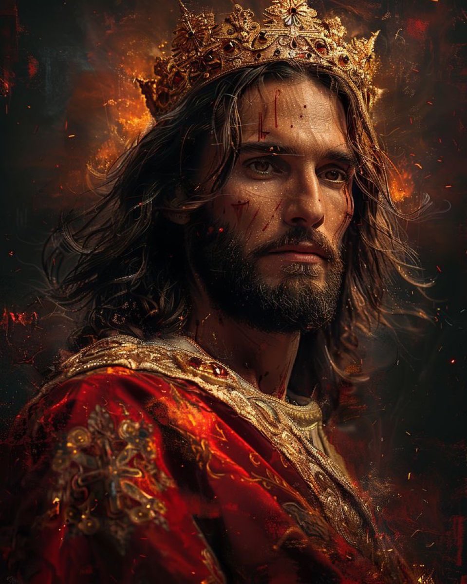 Adam_FaithfulM's tweet photo. There is only one true King.

His name is Jesus. https://t.co/uSyzxQU8Lx