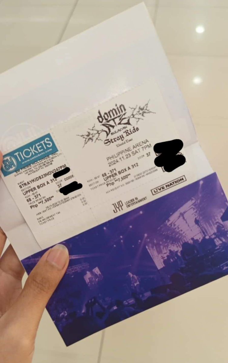 hyunhao__'s tweet photo. wts lfb ph stray kids bulacan

1 UBA / Upper Box 312
- 6.7k discounted price (bought 7.6k)
- can do meet up (qc/marikina/rizal)
- PAYO / payment during meet up

BILHIN NYO NA, TAPOS KO TO 🥹🥲

#dominate_BULACAN https://t.co/MqeQ7eJ2Zz