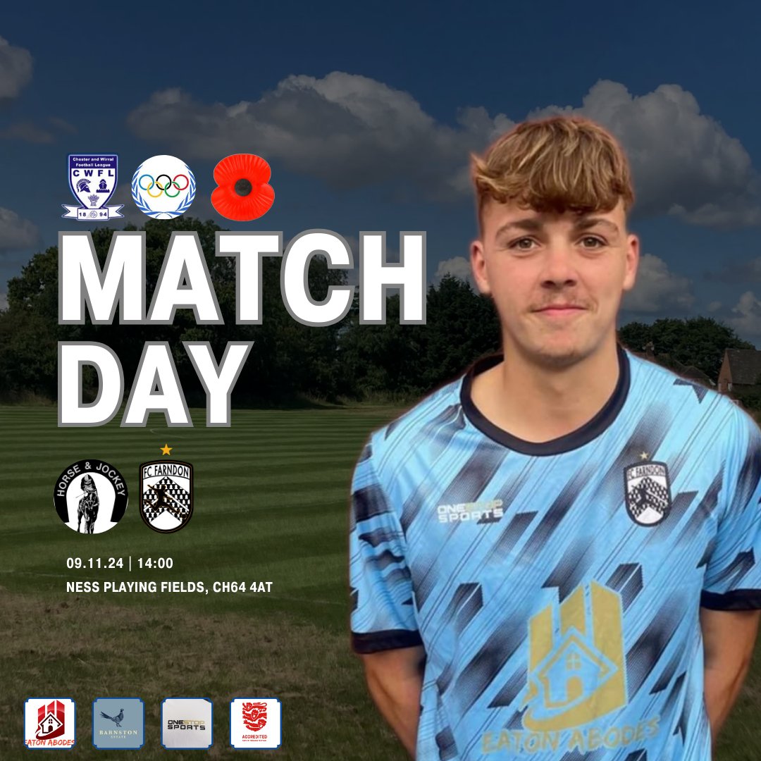 FC Farndon (@fc_farndon) on Twitter photo π ππ§πππππ¬ β«οΈβͺοΈ
Looking for back to back wins this afternoon in Neston!
π Saturday 9th November πΉ
ποΈ <a href="/HorseNJockeyFC/">Horse And Jockey</a>
π <a href="/CWFL_Press/">@CWFL-Press</a> Championship
π Ness Playing Fields, CH64 4AT
π 2pm
#Upthefarndon
<a href="/OneStopSportsUK/">onestopsports</a> π ππ§πππππ¬ β«οΈβͺοΈ
Looking for back to back wins this afternoon in Neston!
π Saturday 9th November πΉ
ποΈ <a href="/HorseNJockeyFC/">Horse And Jockey</a>
π <a href="/CWFL_Press/">@CWFL-Press</a> Championship
π Ness Playing Fields, CH64 4AT
π 2pm
#Upthefarndon
<a href="/OneStopSportsUK/">onestopsports</a>