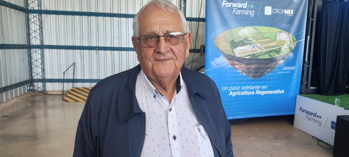 Ahora por <a href="/RadioVillaMaria/">Radio Villa Maria AM930/FM 93.3</a> <a href="/LV16com/">LV16.com</a> <a href="/lv15vm/">LV15 Radio Villa Mercedes</a> 
- Oscar Cavigliasso me cuenta cómo vive la agricultura regenerativa de la mano de <a href="/BayerConoSur/">Bayer Cono Sur</a> 
- Juan Farinatti <a href="/AgroBayerAR/">Agro Bayer</a> nos cuenta sobre cómo ve esta campaña de maíz y la agricultura regenerativa en Córdoba de la mano de