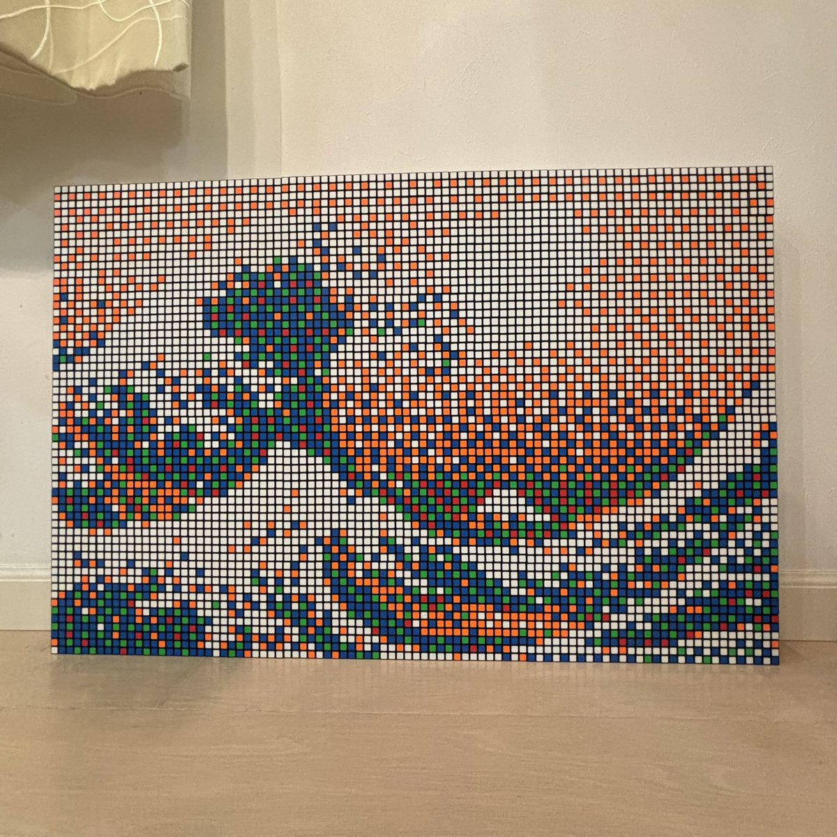 【サイン】駕籠真太郎 複製画 ルービックキューブ Span Art Gallery / 【直筆サイン・エディション入】駕籠真太郎