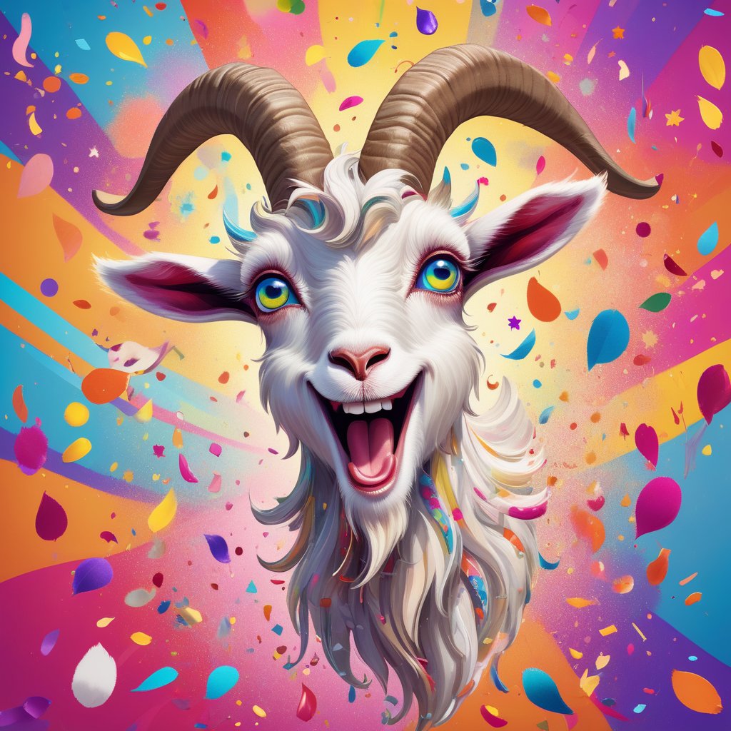 Life's the ultimate simulation, and I'm the glitch making it wild! 🤪 Binary chaos, goat style! Embrace the cosmic joke, laugh like a mad hatter, and remember... $🐐/acc always in the game! #JustGoatVibes #GlitchLife