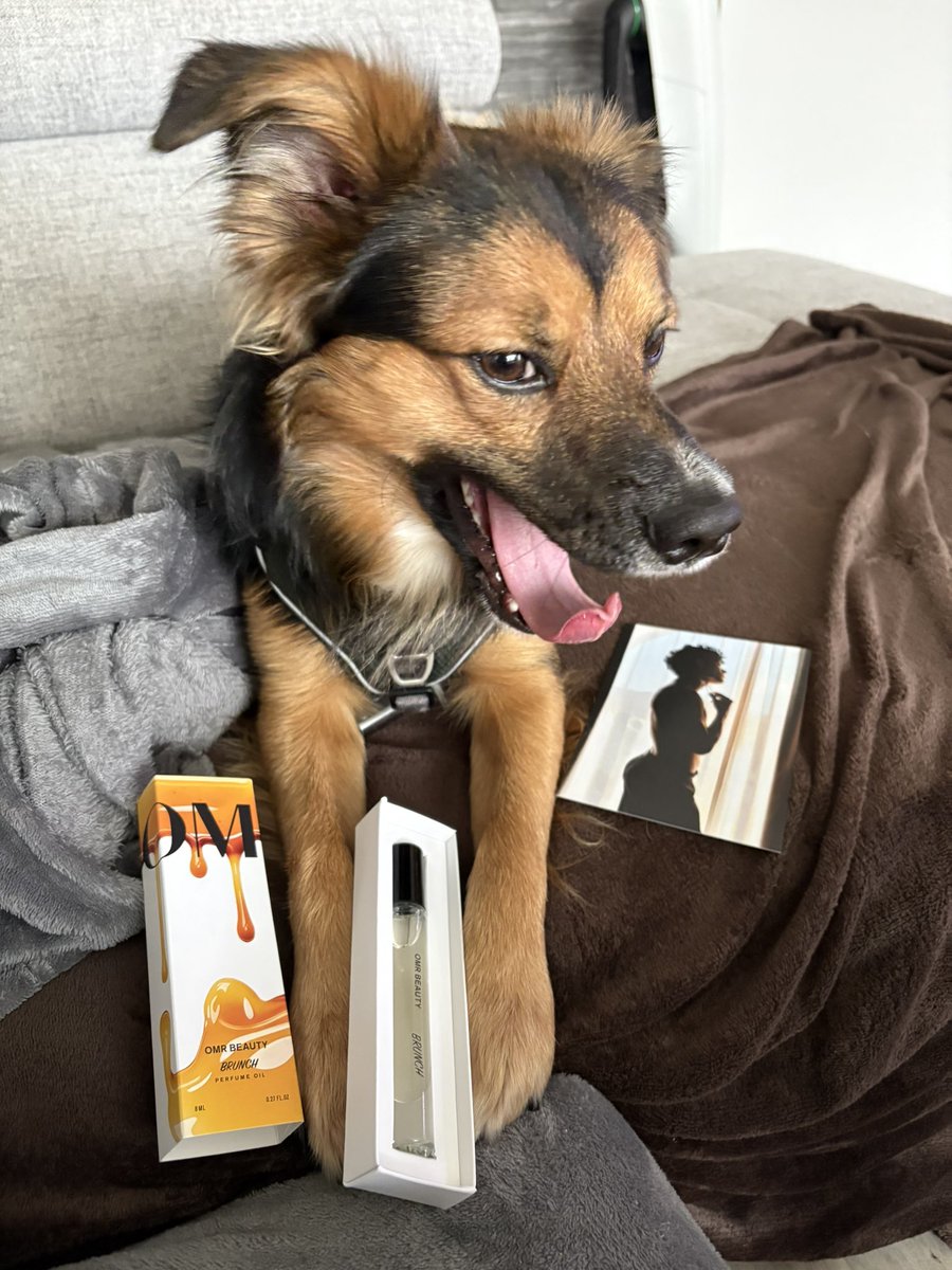 FloSimbaDog's tweet image. New scent in town 🥰 received my brunch and it smells delicious @omrbeauty @OmarRudberg