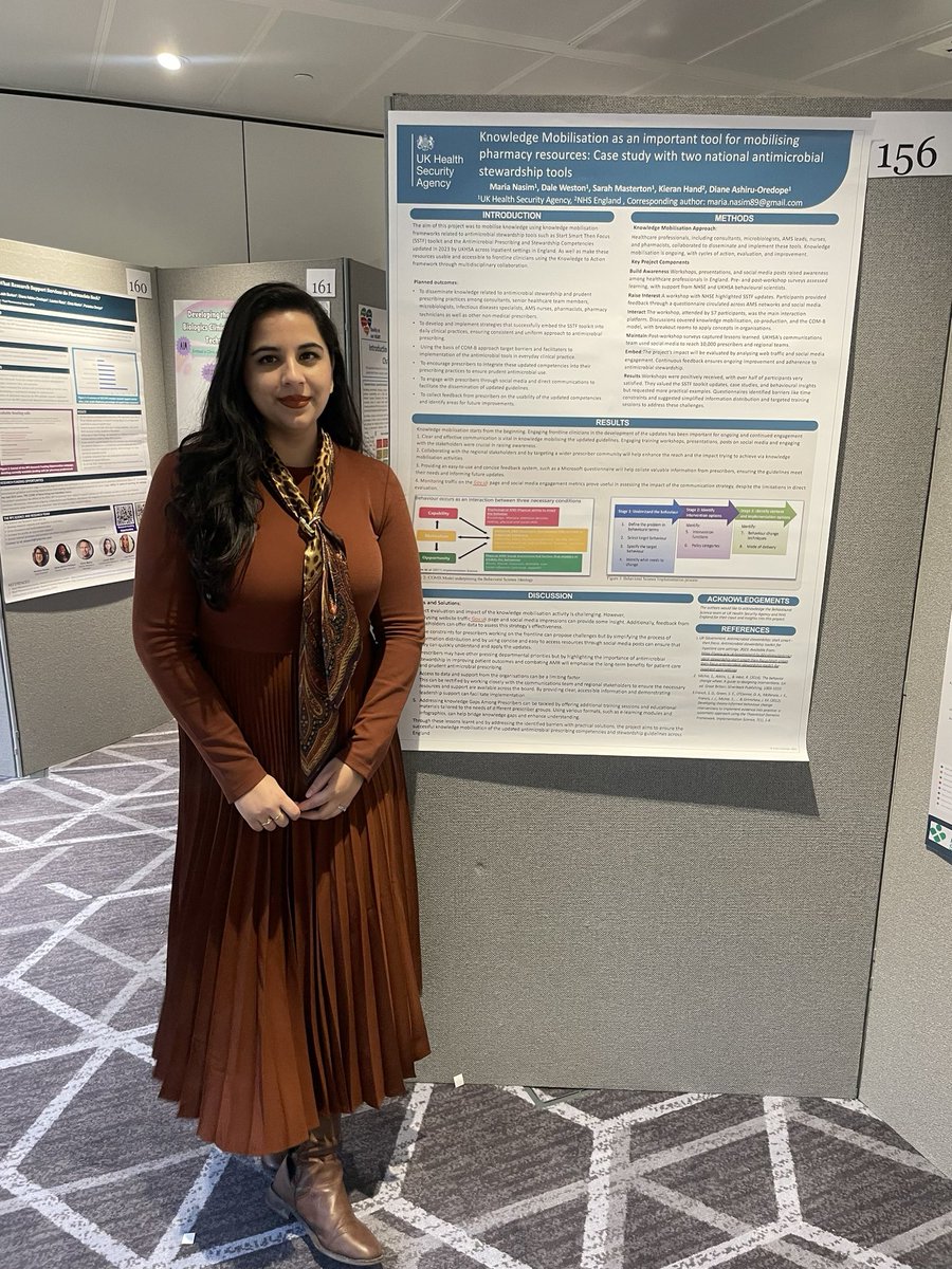 Maria89_2's tweet photo. 🗒️Great time at #RPSConf24 catching up with colleagues and friends as well as showcasing our work during #CPhO fellowship and the @UKHSA projects! 

Thanks to @rpharms for bringing together pharmacy professional from
all sectors and highlighting the achievements of the past year. https://t.co/7pMXk2uqWB