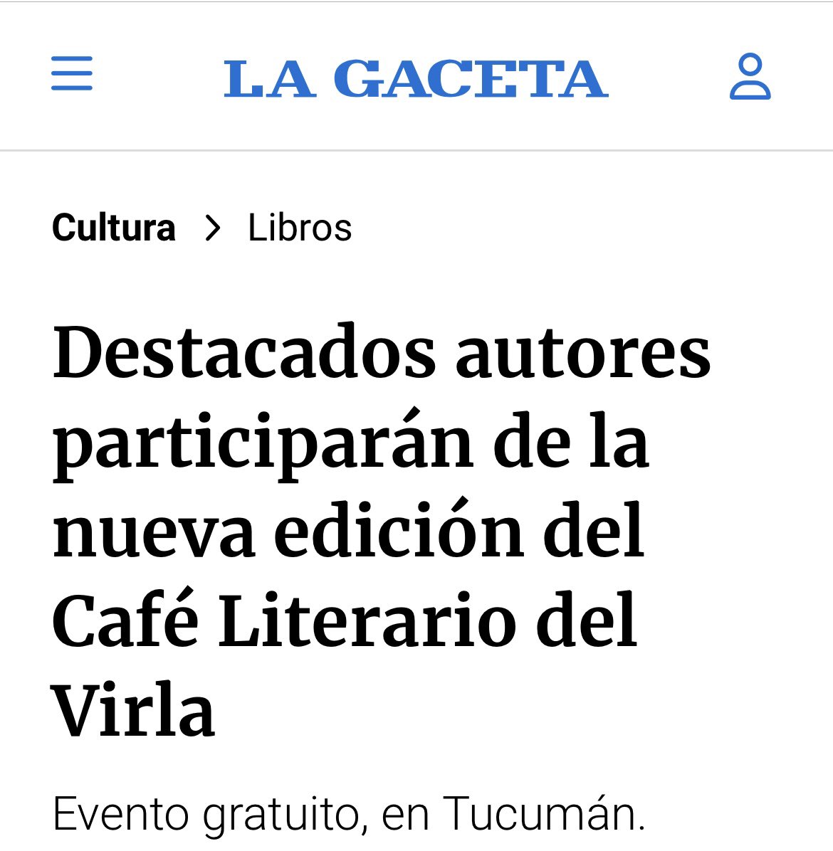 FabioWasserman's tweet photo. Amigos, invitado por la Facultad de Filosofía y Letras de la Universidad de Tucumán, hoy a las 19:30 estaré en el Café Literario y Cultural del Virla leyendo mis cuentos junto a escritores y artistas tucumanos. https://t.co/kitStsETde