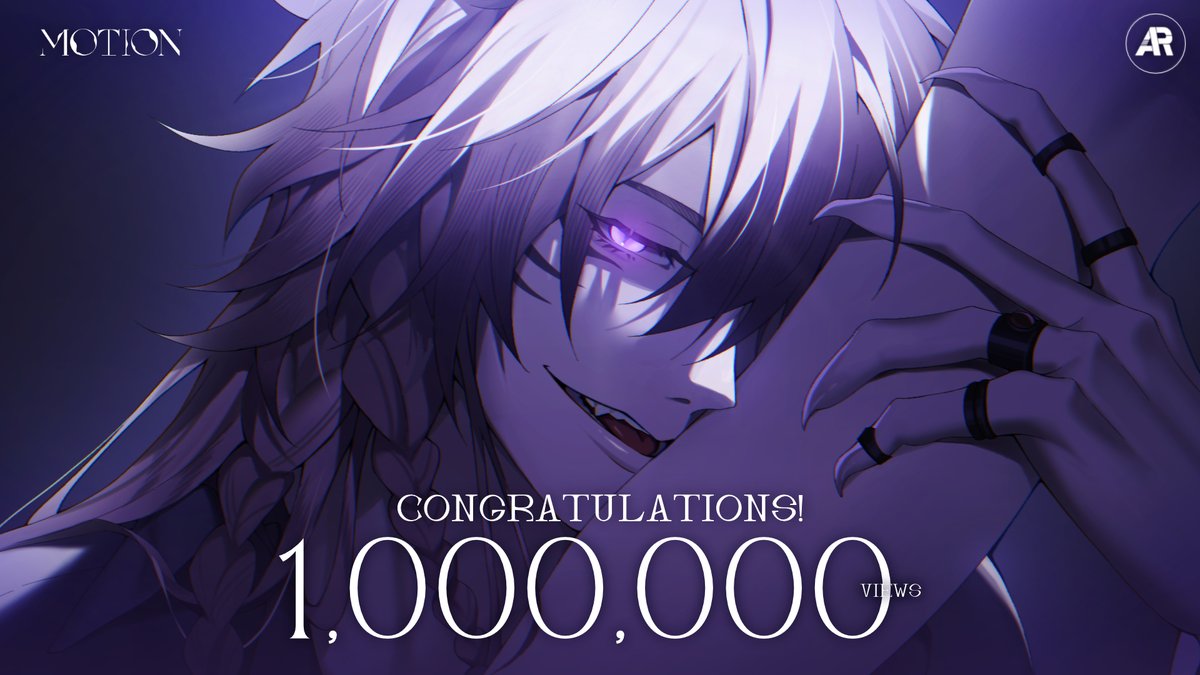 ARP_Vtuber's tweet photo. 『If you feel it, Let’s do it until dawn』
🎉 Congratulations🎊
Thank You for 𝟏,𝟎𝟎𝟎,𝟎𝟎𝟎 views on YouTube !!
ขอบคุณสำหรับ 1 ล้านการรับชมบนยูทูบ!!
【Original Song】Motion「Quentin」
https://t.co/lNpYWuQQWv
🐅 @Quentin_ARP
#QuentinARP #ScorpioARP #Motion_ARP
#ARProject #VtuberTH