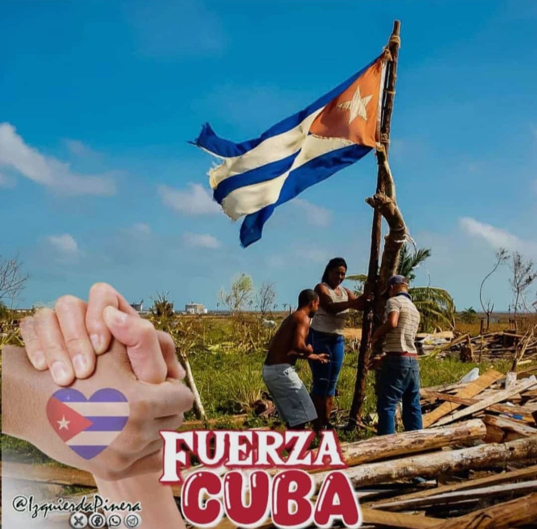 AdrianaRojasQba's tweet photo. El huracán Rafael fue poderoso, hizo muchos estragos en #Cuba pero las acciones de recuperación no se detienen.  La unión y la cooperación pueden superar cualquier  adversidad. Así  somos los cubanos.
¡ #FuerzaCuba! https://t.co/Za5S0OK70P