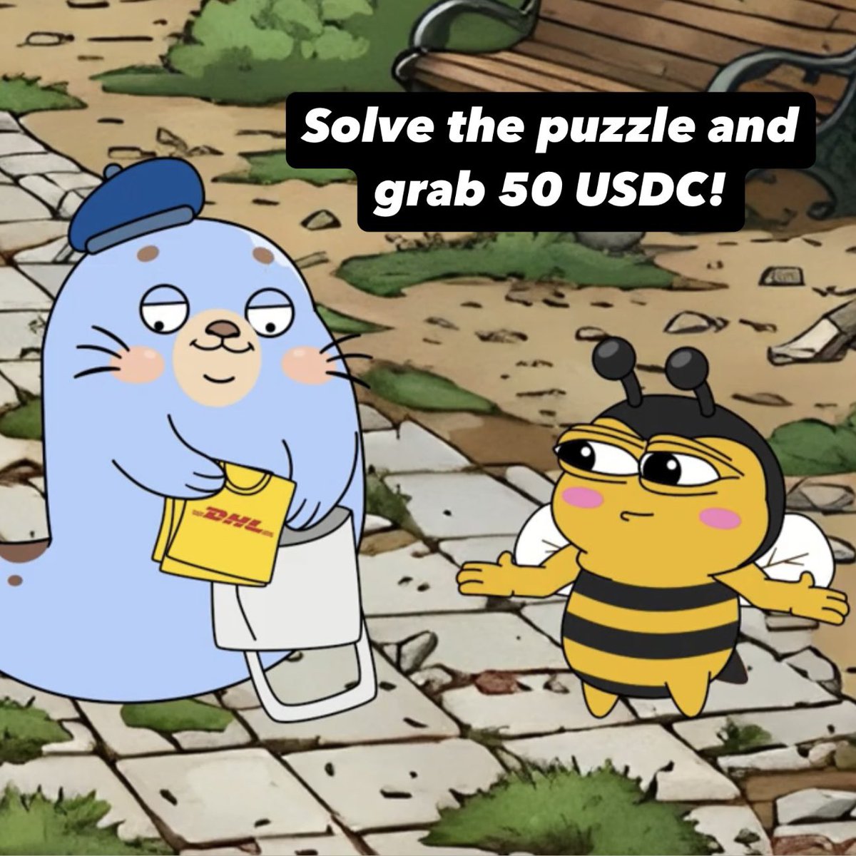 its_beenancy's tweet photo. Only the sharpest will win! 💸

A new episode drops soon with a clue to access a Solana wallet. Be the first to solve it and claim the funds! 🐝

https://t.co/9y9qdPb1n3

#beenancy #eddie #eddieseal #netflix #binance          #okx           📷 #memecoins #solana #dex #1000x https://t.co/Pv3lkZyWJQ