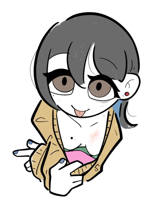 いろいろ見せてくるウルフのお姉さん 