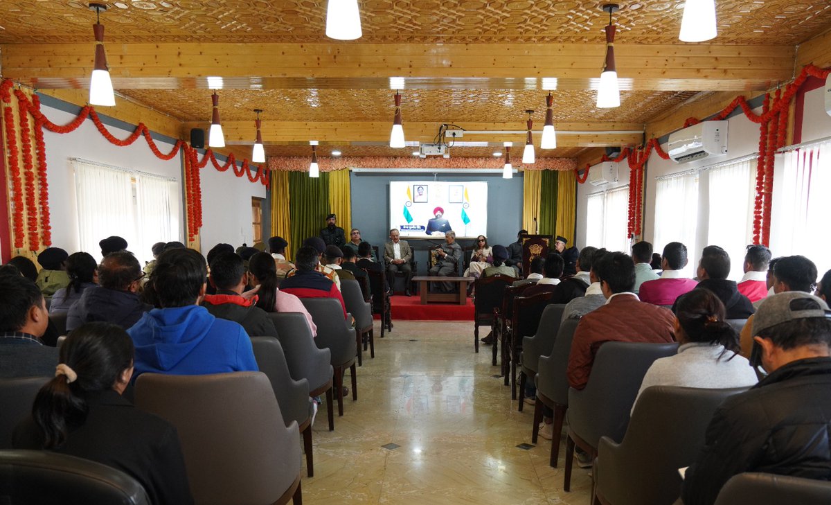 Office of the Lt. Governor, Ladakh tweet media