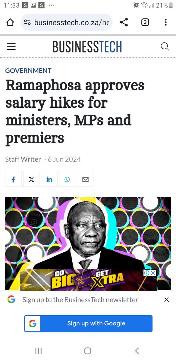natashavh76's tweet photo. @CyrilRamaphosa @GovernmentZA  and here public servants have to fight for a meager 3% increase whilst the cost of living for basic needs are killing us. Why can't ministers etc pay for all these services themselves? This is criminal. https://t.co/jGtj0S093R