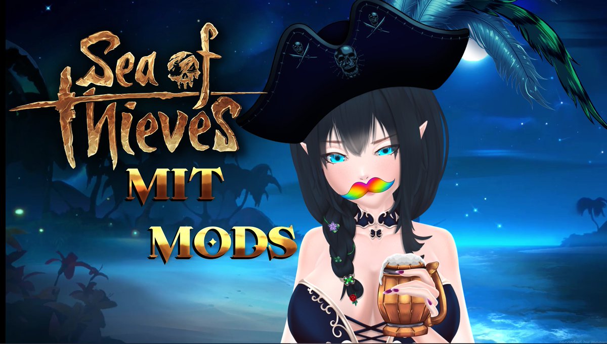 ARRR! ihr Waldgeister!
heute um 16:30Uhr gibt es ein kleinen Samstag Streamchen, zuerst Just Chatting, danach geht es weiter  SoT und der Fluch der Karibik Story zusamm mit unseren Mods @Jogichu1 @BeeFluffy_  &amp; <a href="/MrNobodyVT/">Mr. Nobody</a> .
lasst uns zusamm das weite Meer erkunden! 

#GERVtuber