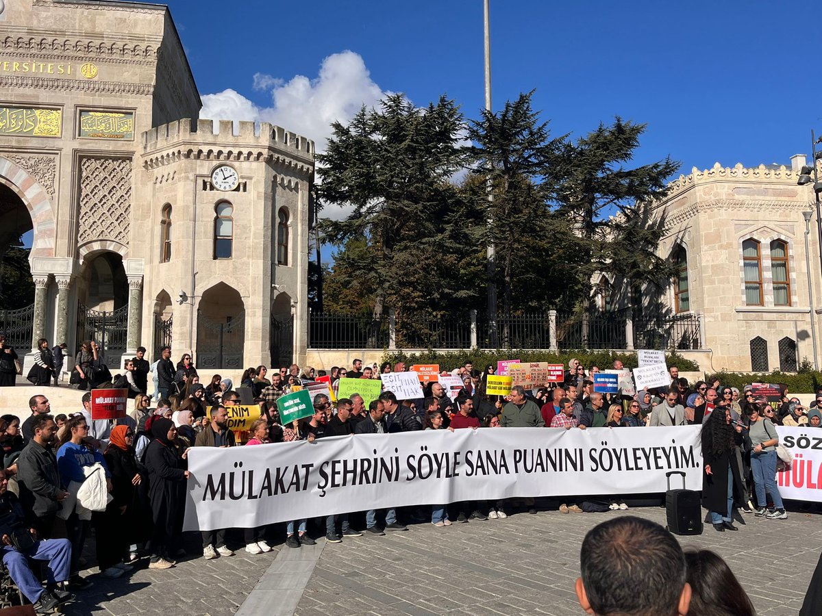 Mülakat adaletin katilidir.#BeyazıttaMülakataHayır