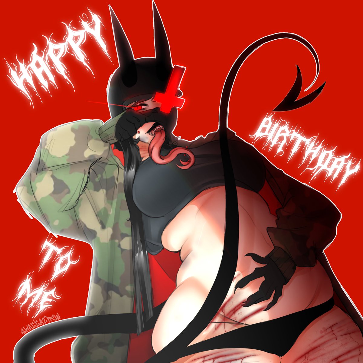 RoyalSpaceMutt's tweet photo. Happy birthday to me 😌🙏🏻 https://t.co/0q4PUHmuHo