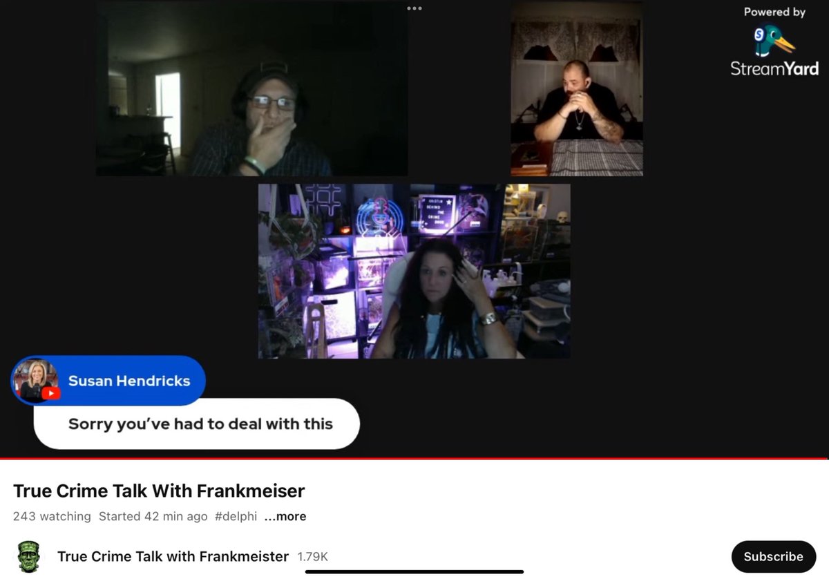 RMproductionsX's tweet image. - Patrick Westfall = Proud Vinlander (Modern day Nazis)
- “Sorry you’ve had to… XYZ” = Offering sympathy  
- Susan Hendricks = Nazi Sympathizer (among other things)

Questions?

#DelphiTrial 
#RichardAllen 
#RichardAllenTrial 
#RichardAllenIsInnocent 
#AllEyesOnDelphi