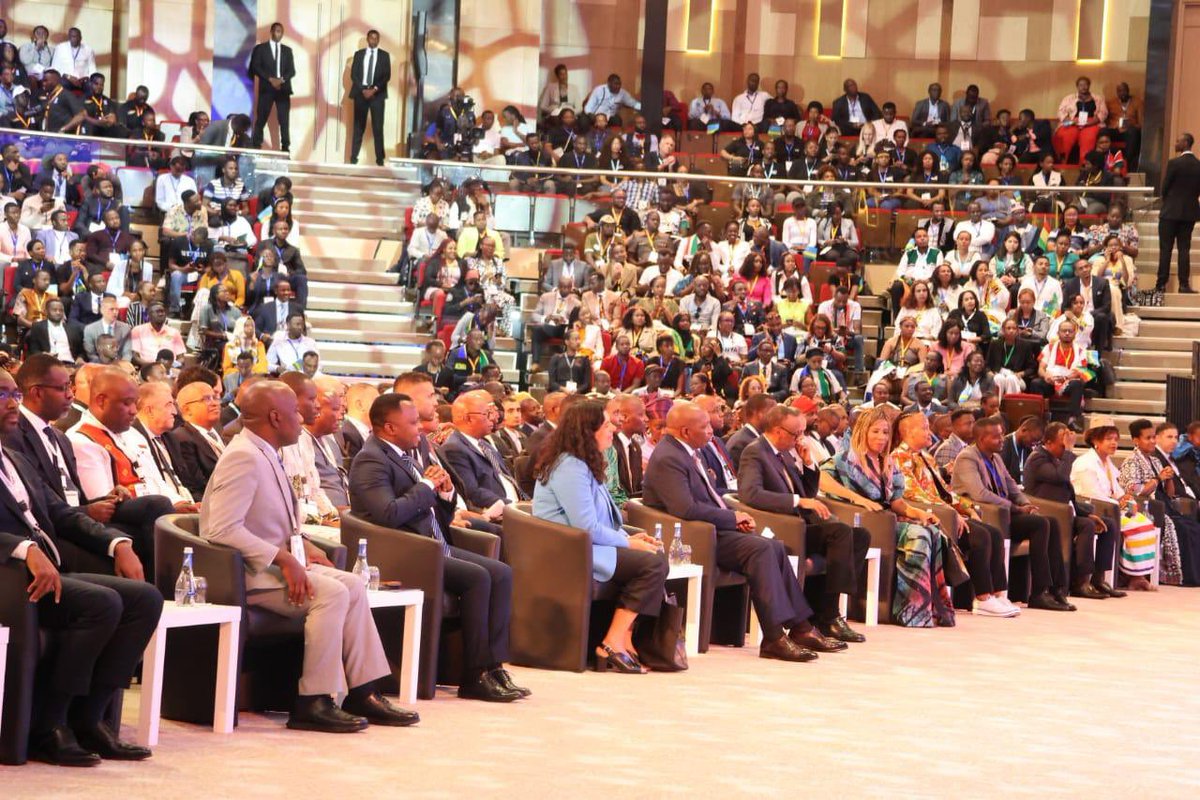 MatekaneSam's tweet photo. The summit's theme, "Jobs for Youth Through Innovative Skills," is a call to action for all of us. Africa's future lies in the hands of our youth, and it's our duty to support them with opportunities and tools to thrive. #YouthEmpowerment #AfricanFuture https://t.co/wxsPJT8rwN
