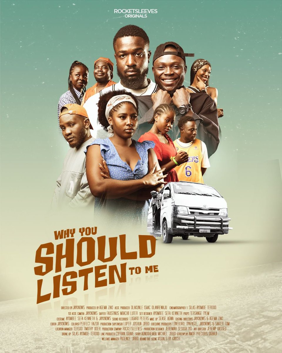 Directorayomide's tweet photo. IT'S FINALLY HERE! โWhy you should listen to meโ is out on YouTube! Click the link to watch now and join the conversation! https://t.co/3AhvlretA9 #NewFilmAlert #YouTube" https://t.co/9xL5484FLl