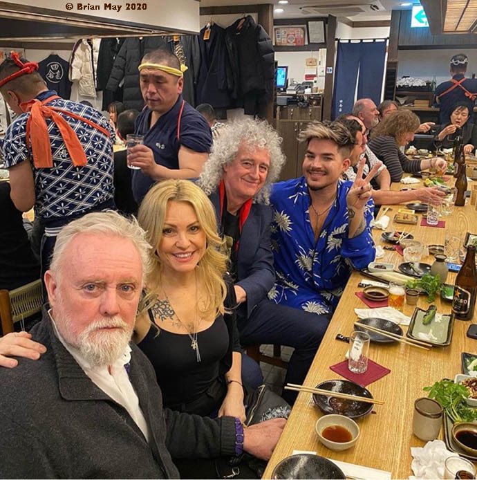fredsladygodiva's tweet photo. Happy weekend everyone‼︎
#DrBrianMay #AdamLambert 
#RogerTaylor #SarinaTaylor https://t.co/LfhEbJMZvJ