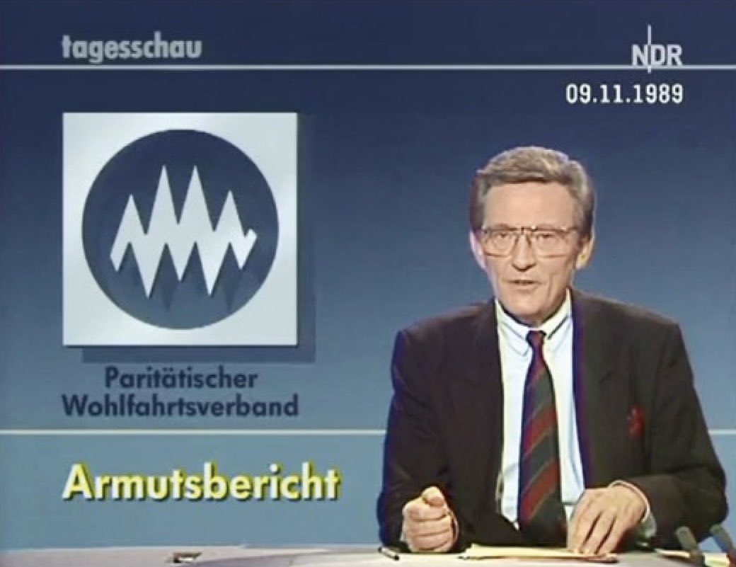 Vor 35 Jahren, am 9. November 1989, erschien der erste #Armutsbericht <a href="/Paritaet/">Der Paritätische</a> . Schon da galt: #Armut ist &amp; bleibt eine unwürdige Belastung für die einzelnen, eine Gefahr für den sozialen Frieden &amp; verschärft das politische Klima. #ArmutAbschaffen 👉 t1p.de/ap24y