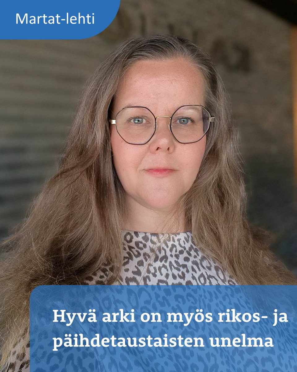 Moni rikoksiin syyllistynyt päihderiippuvainen tarvitsee tietoa sekä tukea sujuvan arjen ja hyvän elämän rakentamiseen. Martat-verkkolehden puheenvuorossa vastaava yhteisövalmentaja @kaisaliinanto kertoo Marttojen Arki sujuvaksi -toiminnan ja Kalliolan Setlementin Vahvasti tukien