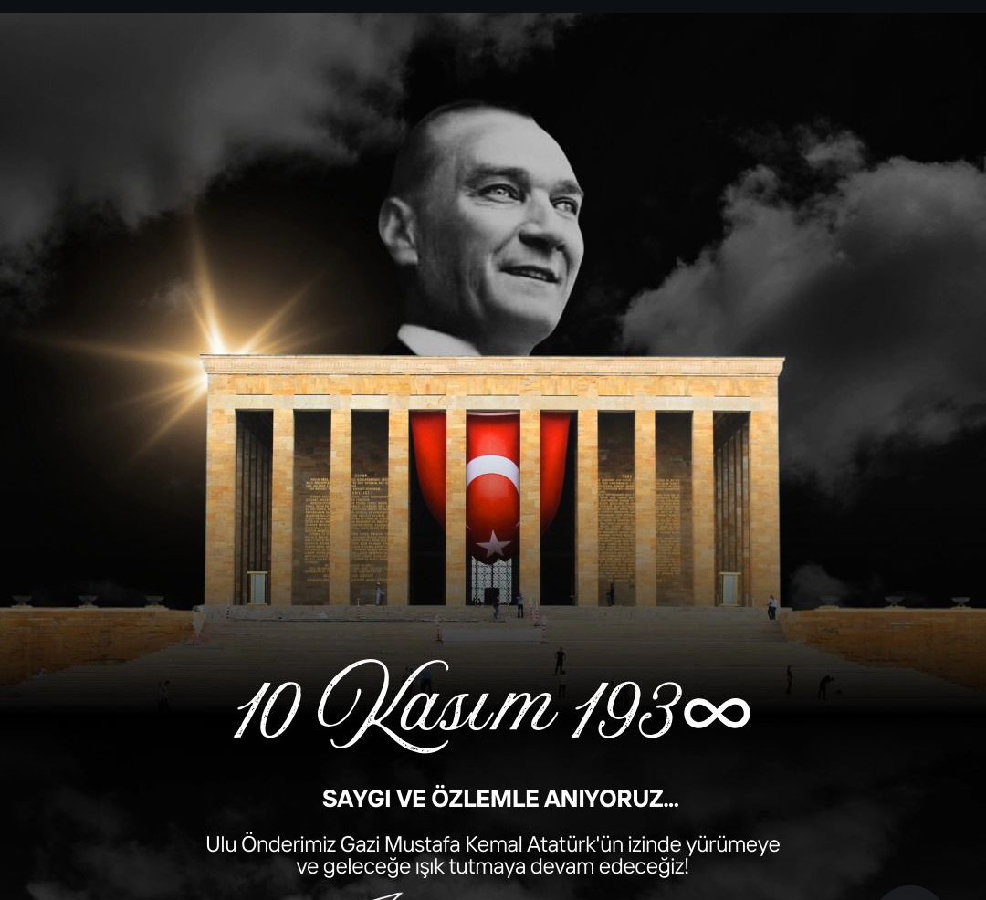 Atatürk' e olan bağlılığımı ve Sevgilimi bir kez daha dile getiriyor, Büyük Önderimi Özlemle Anıyorum ♥️